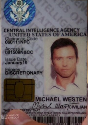 Real Cia Id Card